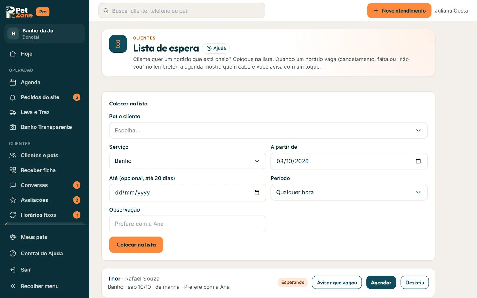 Lista de espera